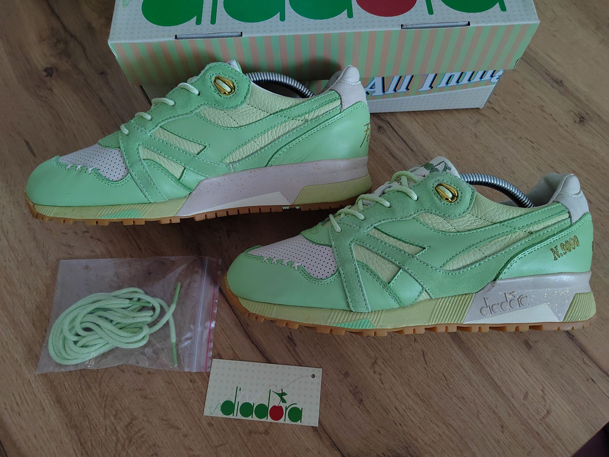 Diadora x Feature N9000 Ice Cream Pistachio - Edição limitada!!