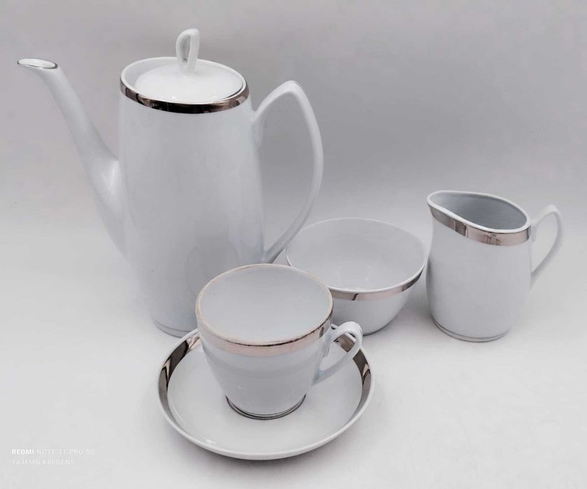 Serwis kawowy Aldona Chodzież platyna 180ml