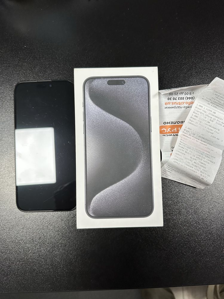 Iphone 15 pro max 256gb neverlock