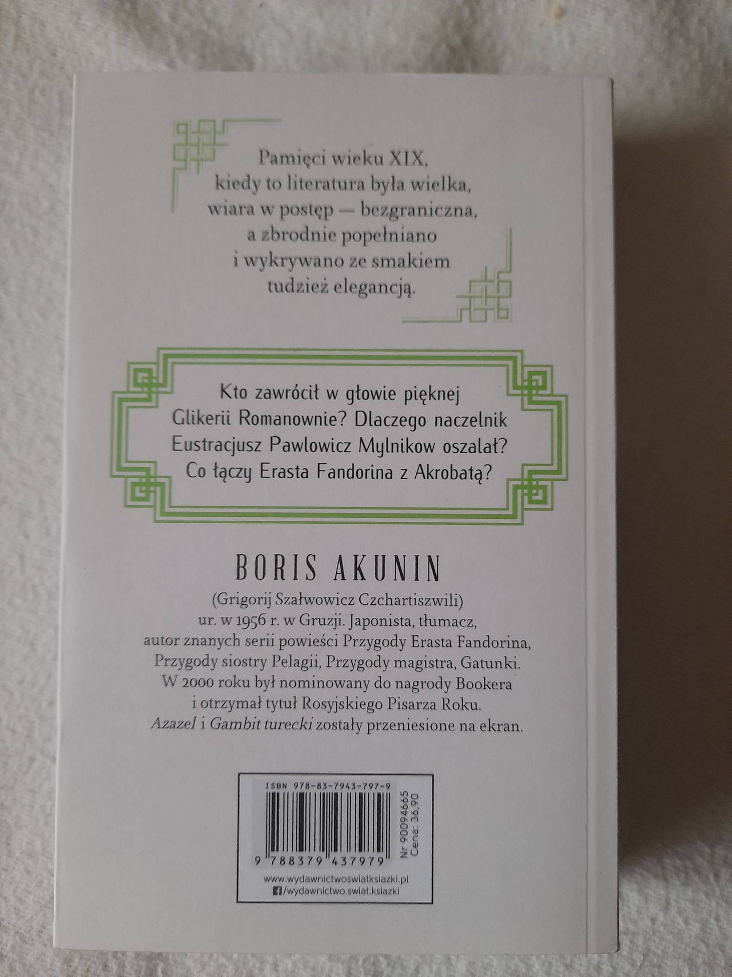Boris Akunin Diamentowa karoca