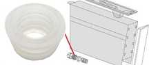 Uszczelka zbiornika wody Delonghi ECAM 21 23 Magnifica Dinamica Eletta