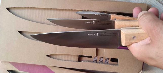 Opinel Classic Trio 001838 набор острых ножей шеф повара mora упаковка