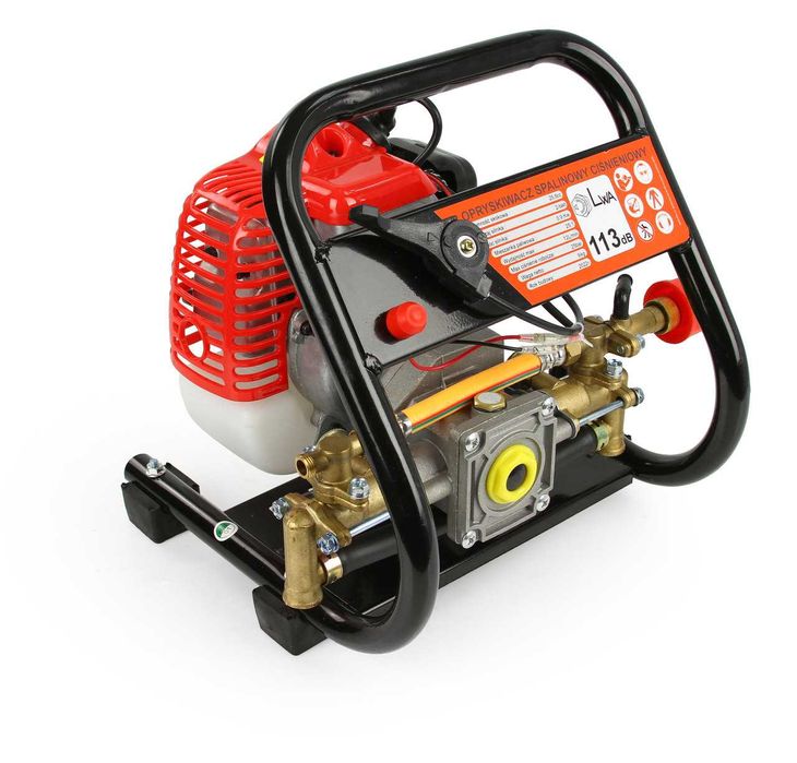 OPRYSKIWACZ SPALINOWY CIŚNIENIOWY do zraszania Demon 12l/min + węże