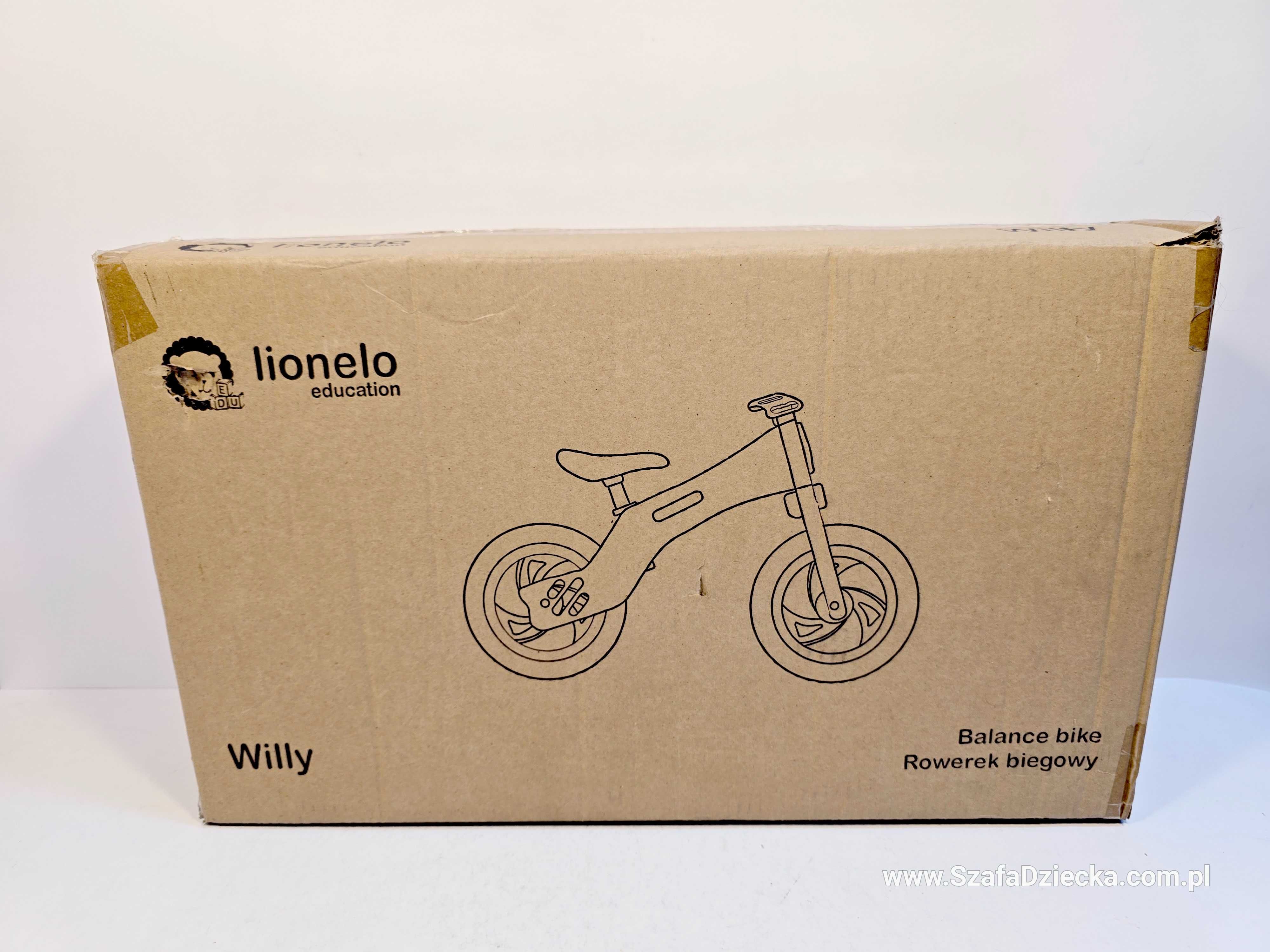 Lionelo Rowerek Biegowy Willy Air Indygo  OKAZJA