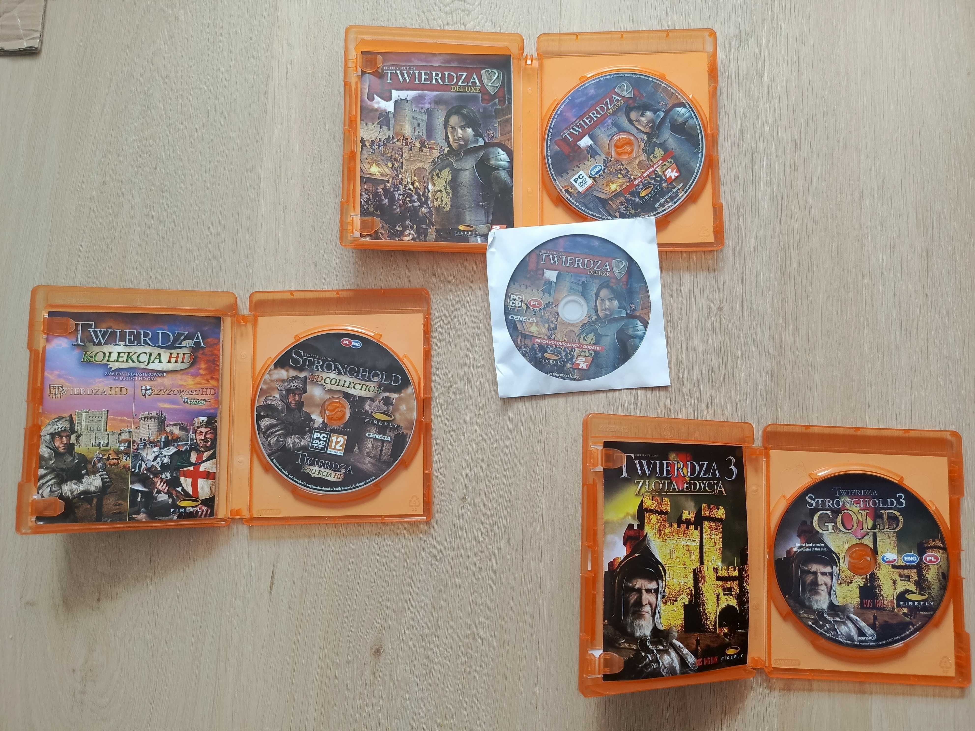 Zestaw gier PC Twierdza, Twierdza 2 oraz Twierdza 3