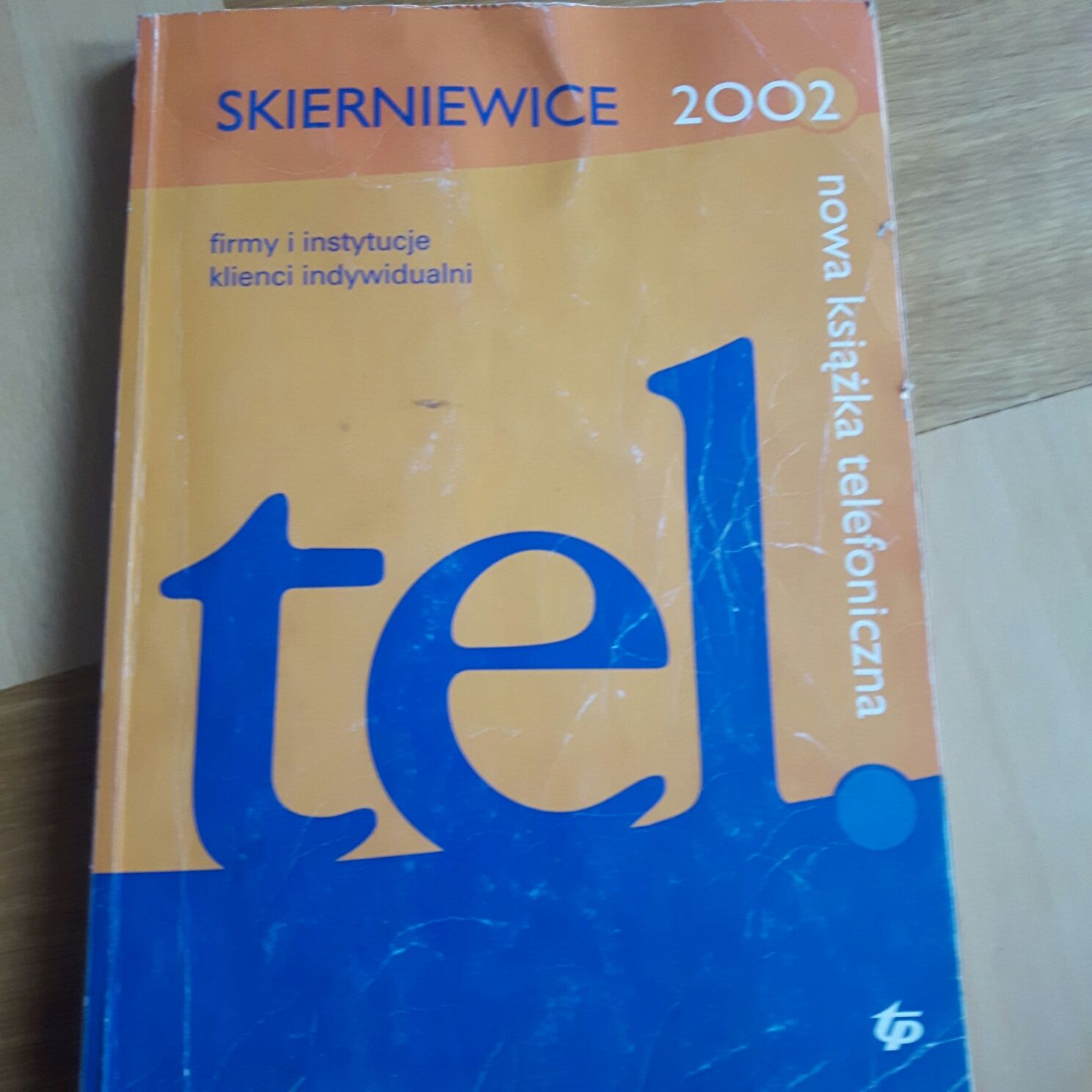 Książka telefoniczna Skierniewice i powiaty z roku 2002