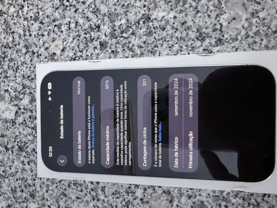 Ler descrição!! Iphone 16 Pro e ProMax 256G. Cor: Branco.