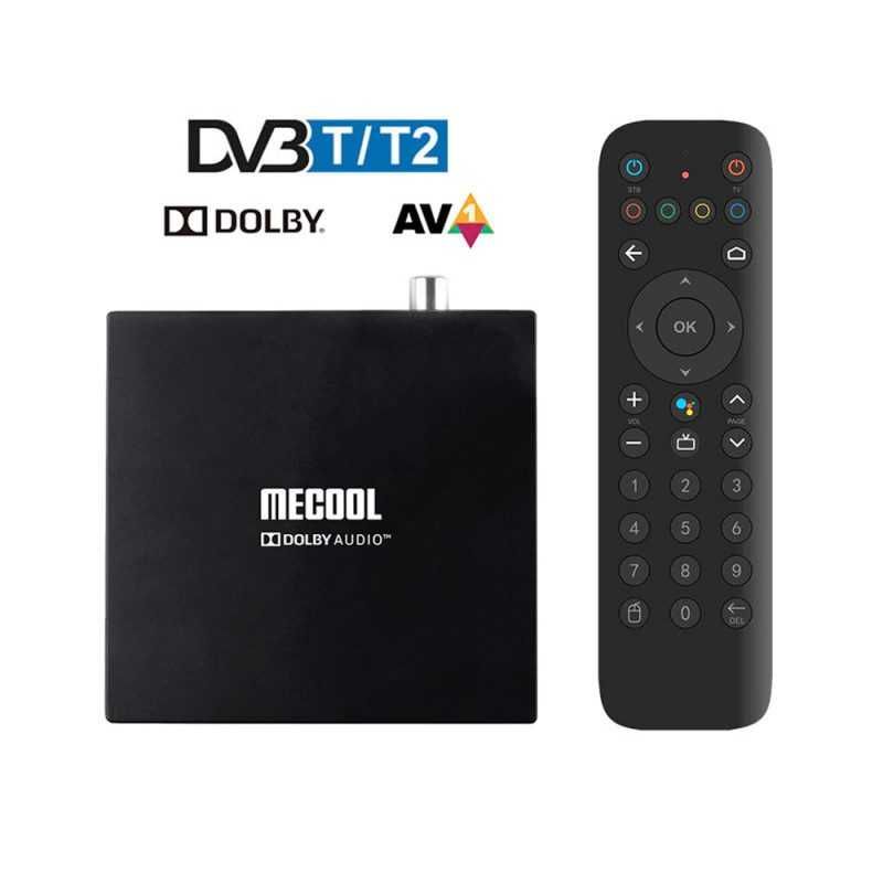 Mecool KT1, DVB-Т2, Amlogic S905X4, Android TV 10, AV1,