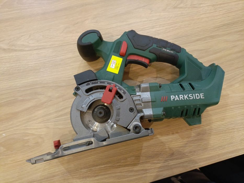 Akumulatorowa piła wgłębna Parkside pilarko zagłębiarka tarczowa