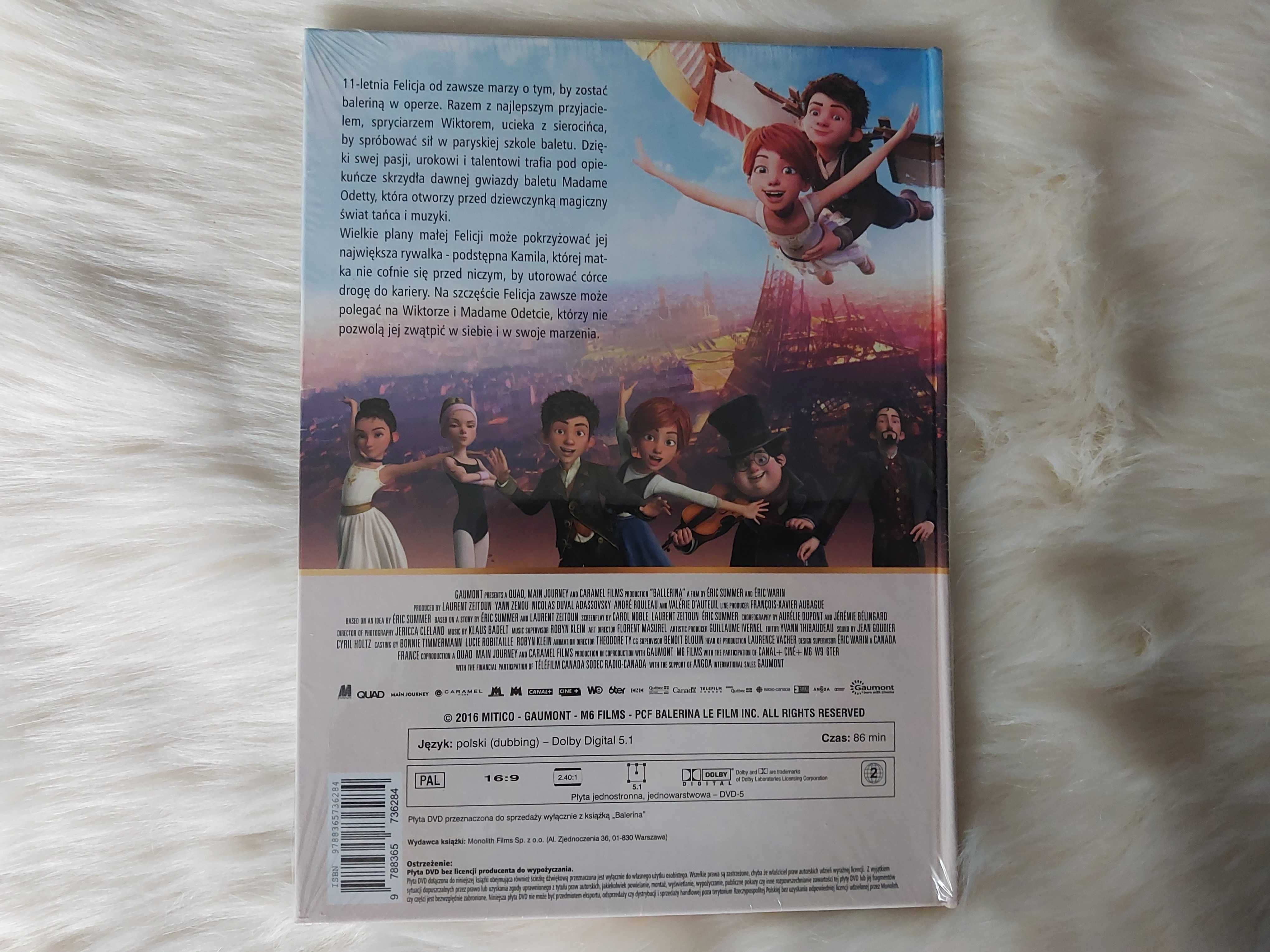 Balerina płyta DVD, nowa-folia!