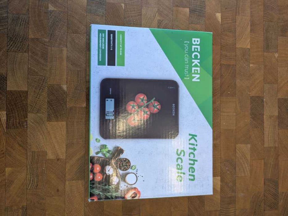 Balança de Cozinha Digital BECKEN – Nova na Caixa