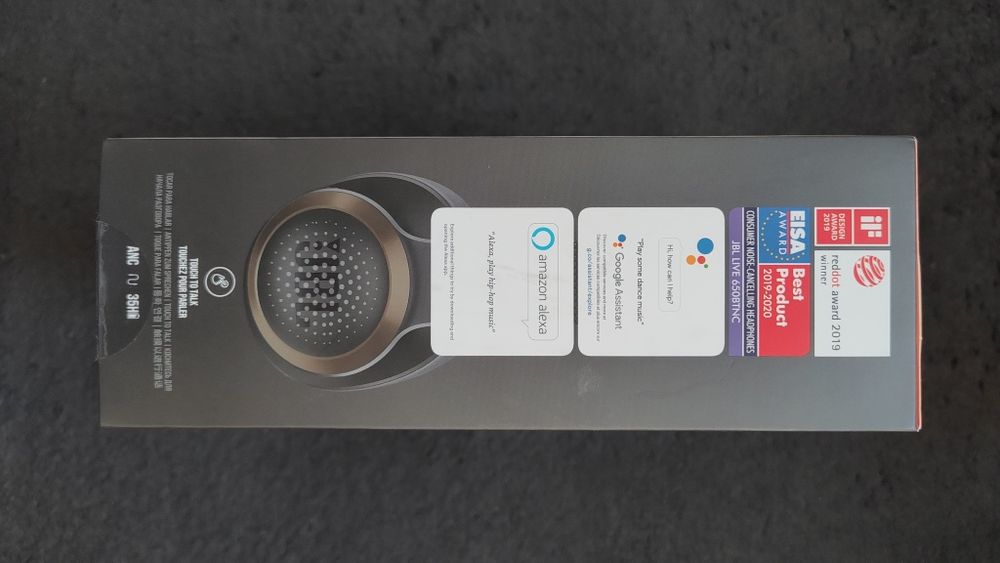 Słuchawki bezprzewodowe nauszne JBL Live 650BTNC ANC