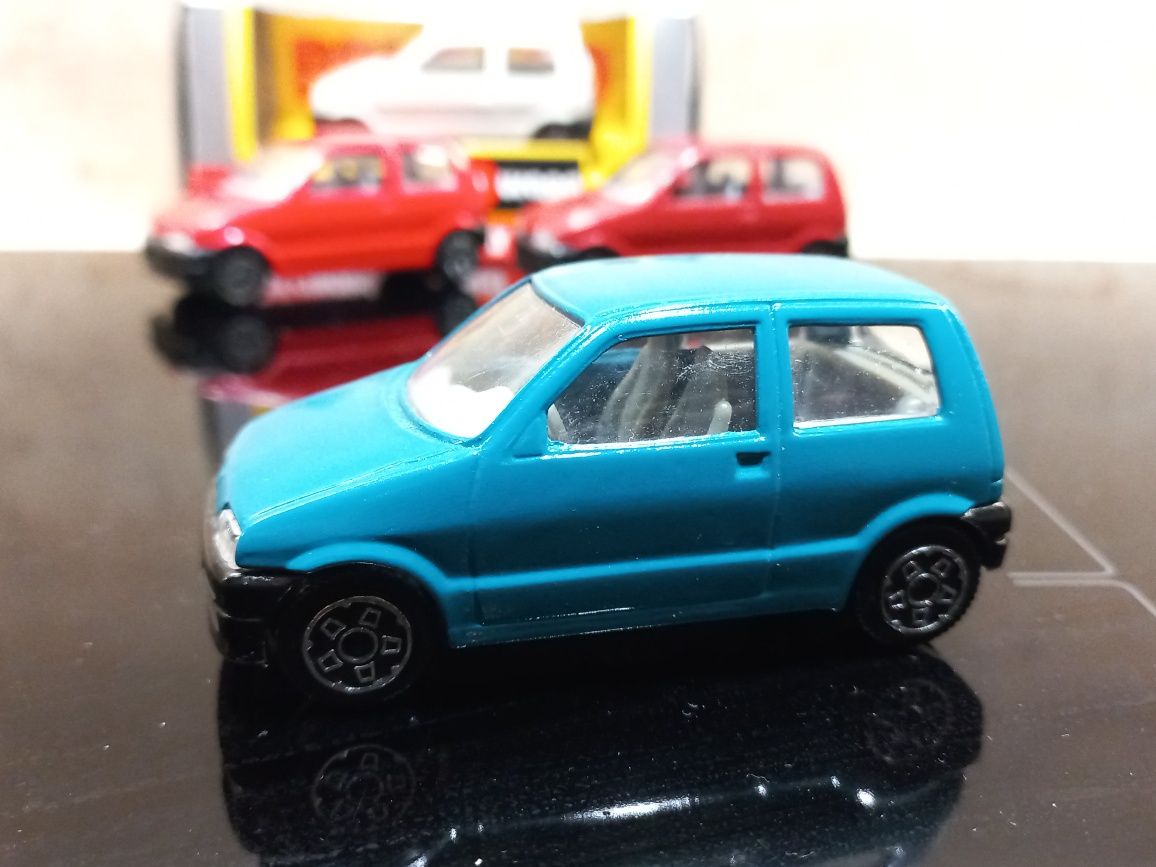 Bburago Fiat Cinquecento Sporting 1/43 Niebieski 1 szt
