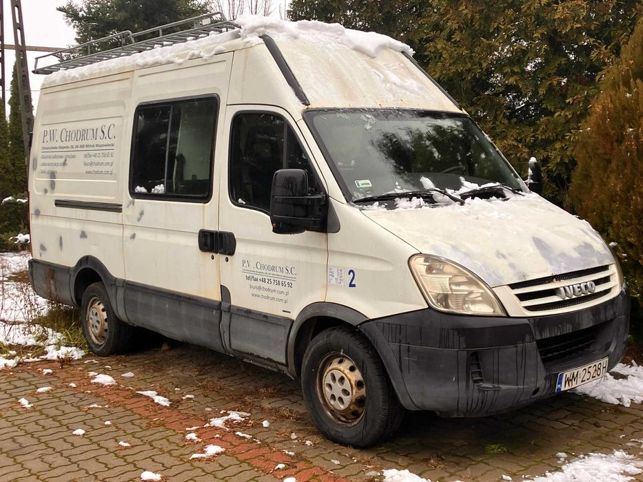 Iveco Daily 35s12, 2007r, 7osobowe diesel 2.3 85KW bagażnik na dachu