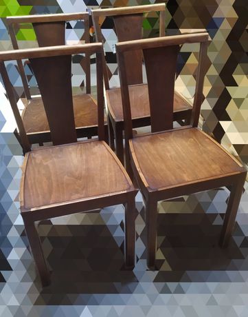 Krzesła drewniane lata 60-70