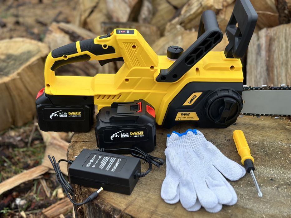 АКБ пила DeWalt DCM565N (40V, 9aH) Акумуляторна пила Деволт