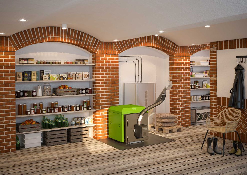 Kocioł Kostrzewa Mini Bio B NE 10kW raty dotacja czyste powietrze