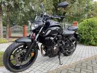 Yamaha MT07 ABS 1wł 19tys km Bezwypadkowy Oryginał Transport Raty