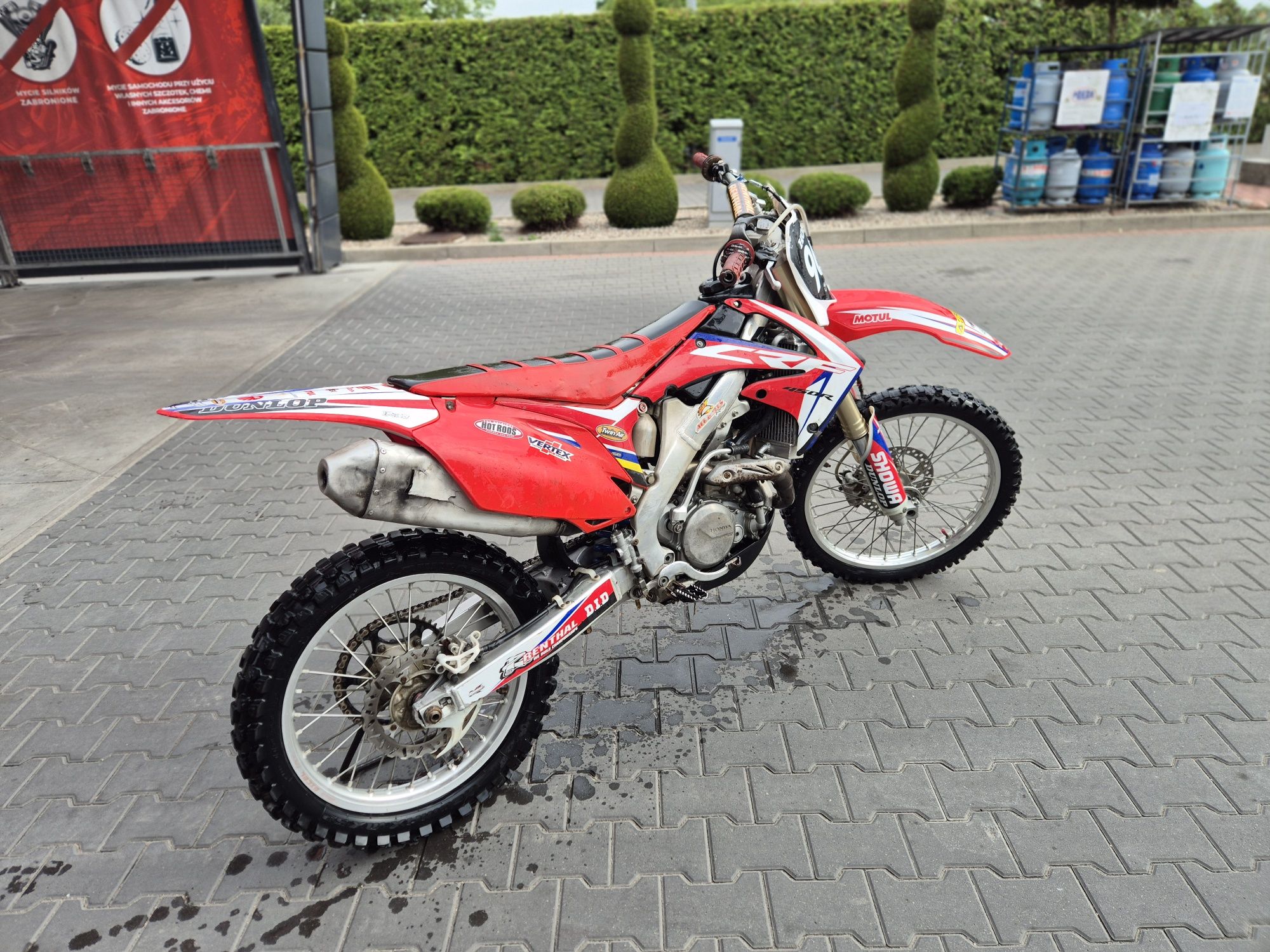 Honda crf 450 wtrysk