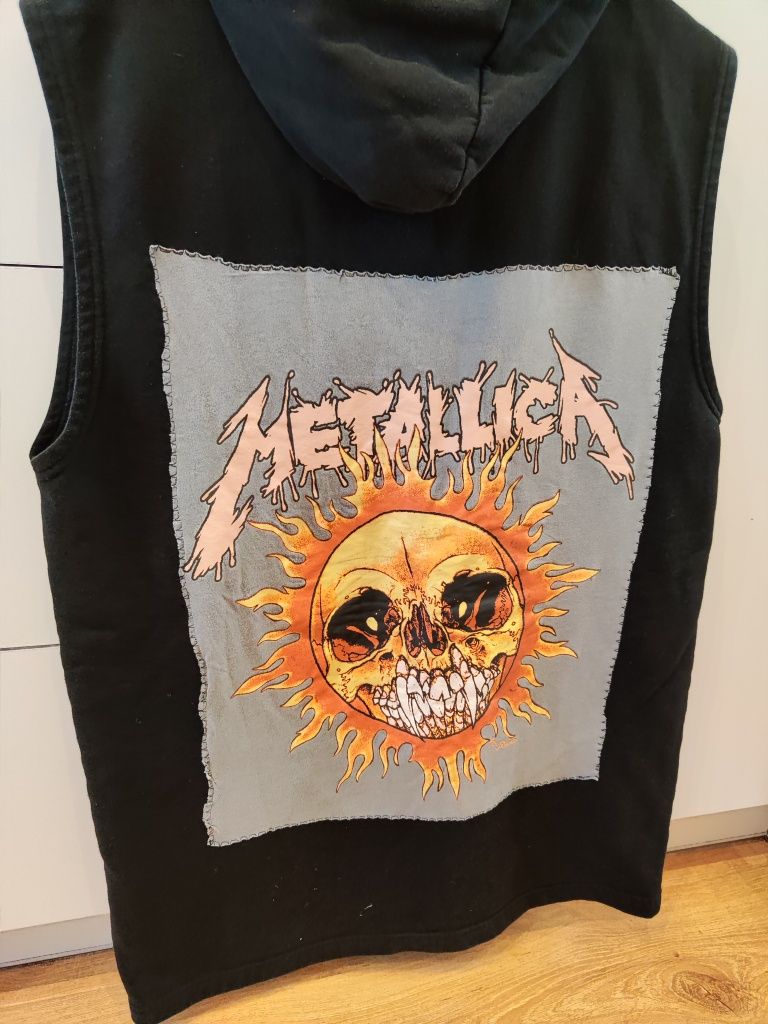 Bluza kamizelka Metallica damska rozm M firma h&m