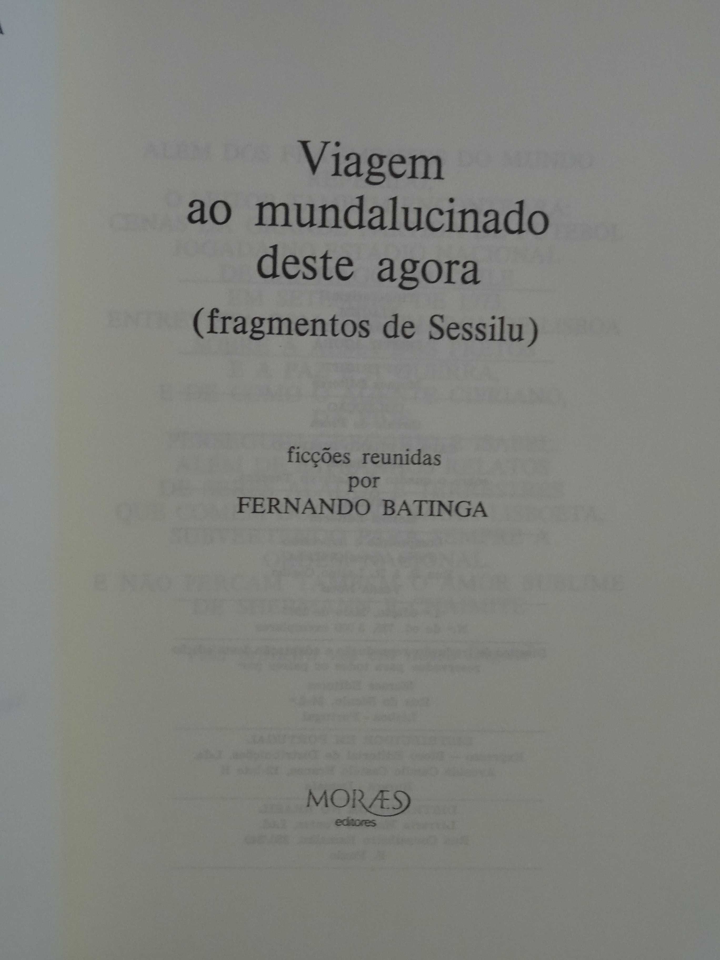 Viagem ao Mundalucinado Deste Agora de Fernando Batinga - 1ª Edição