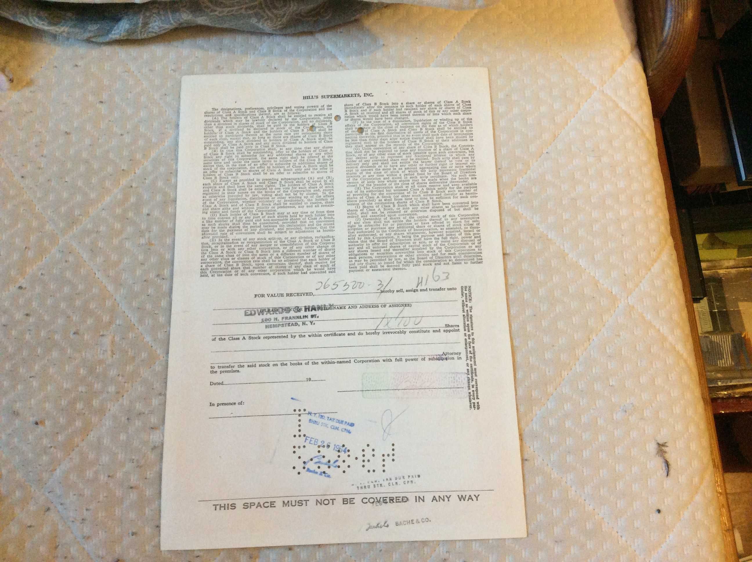 Sprzedam papiery wartościowe stare chyba USA