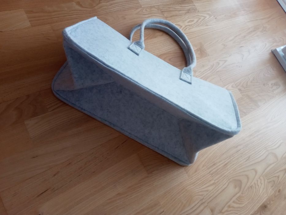 Duża Torba filcowa na koce książki gazety ido auta na zakupy