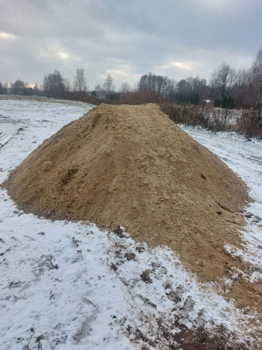 Piach zasypkowy Kopalniak Piasek zasypowy do zagęszczenia fundamenty