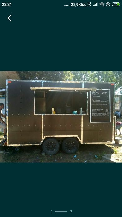 Кухня на колесах, торгова точка фудтрак food truck