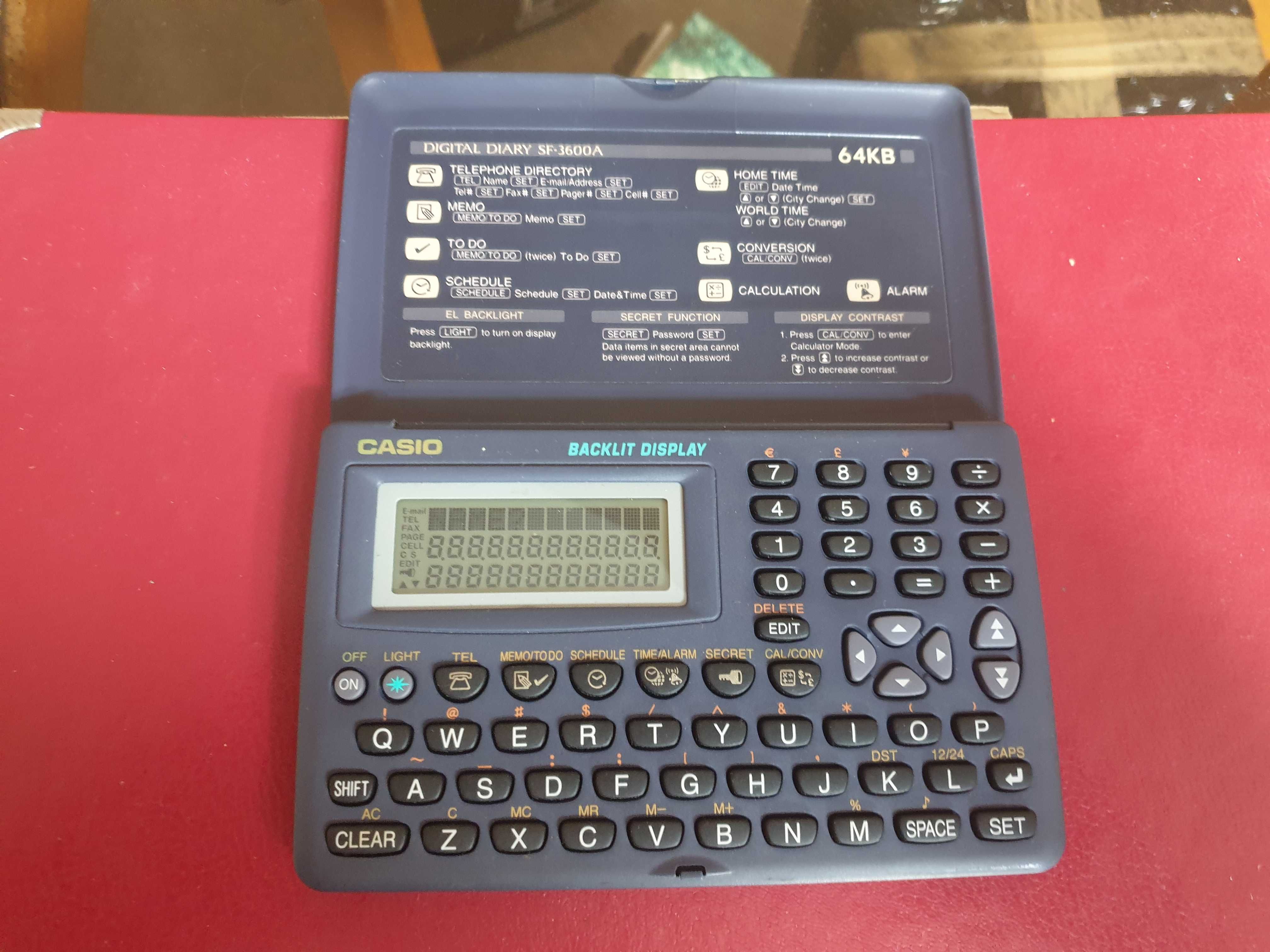 notes elektroniczny CASIO SF-3600A 64KB