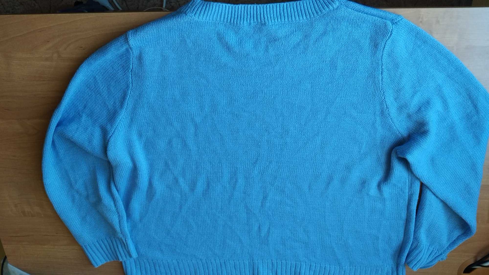 Niebieski sweter H&M