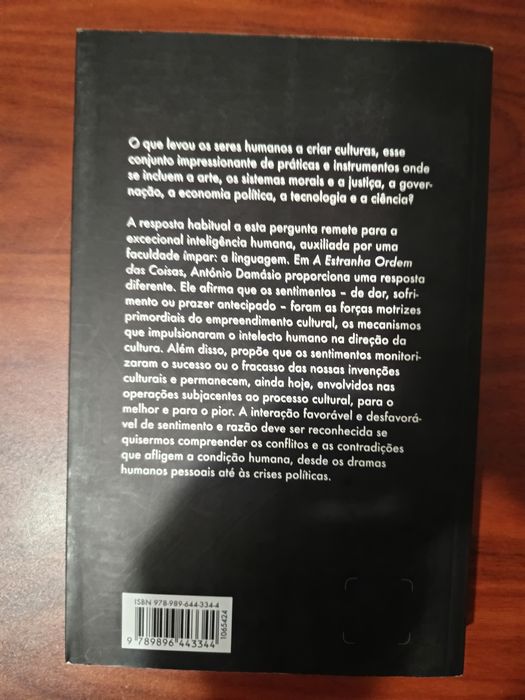 A Estranha Ordem das Coisas de António Damásio
