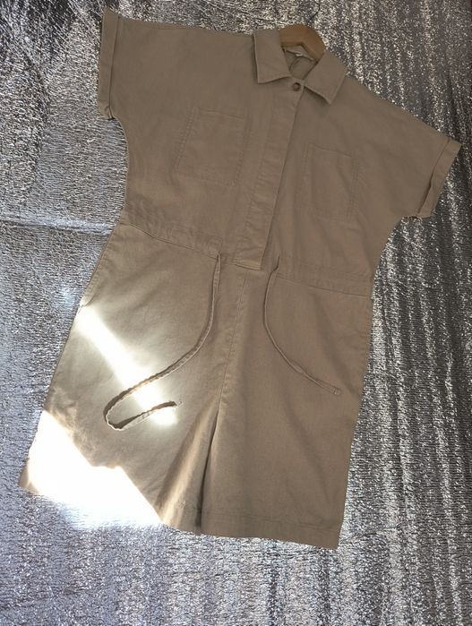 Лльняний комбінезон для жінок Koton xs s 34 розмір