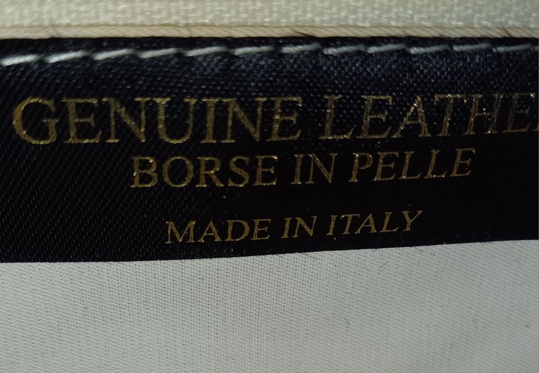 Вишукана сумочка Genuine leather Borse in pelle