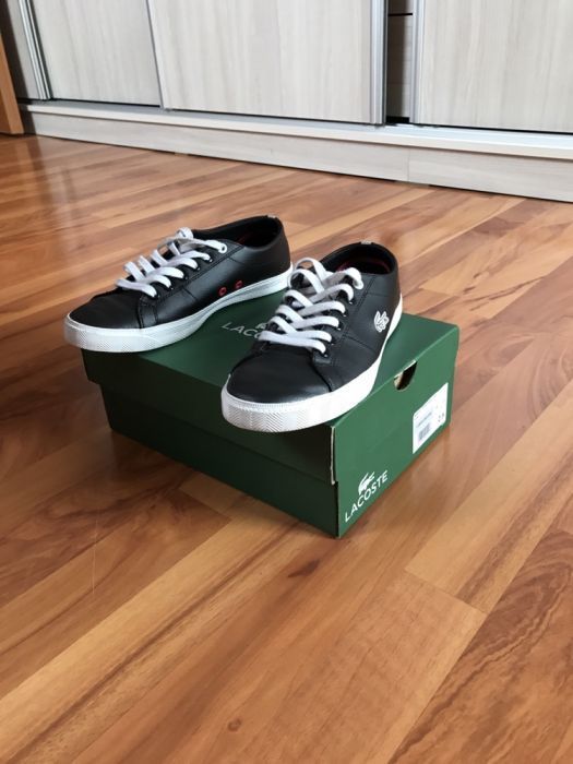 Buty z lacoste czarne