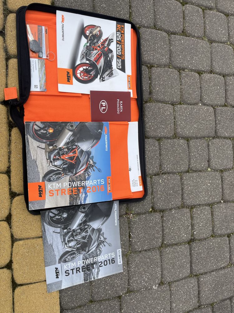 KTM RC 125 drugi właściciel
