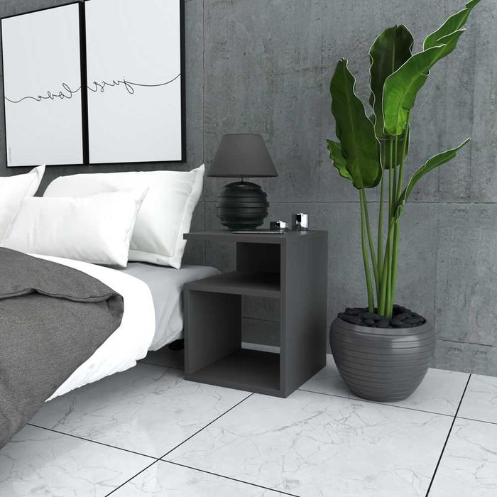 Szafka Nocna Do Sypialni Bez Szuflad Nowoczesna Flip 32cm Stolik Loft