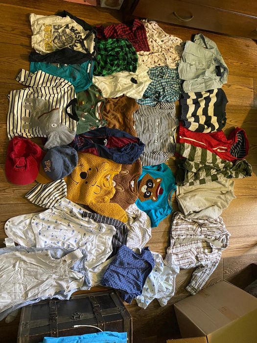 Ubranka dla chlopca 74-86