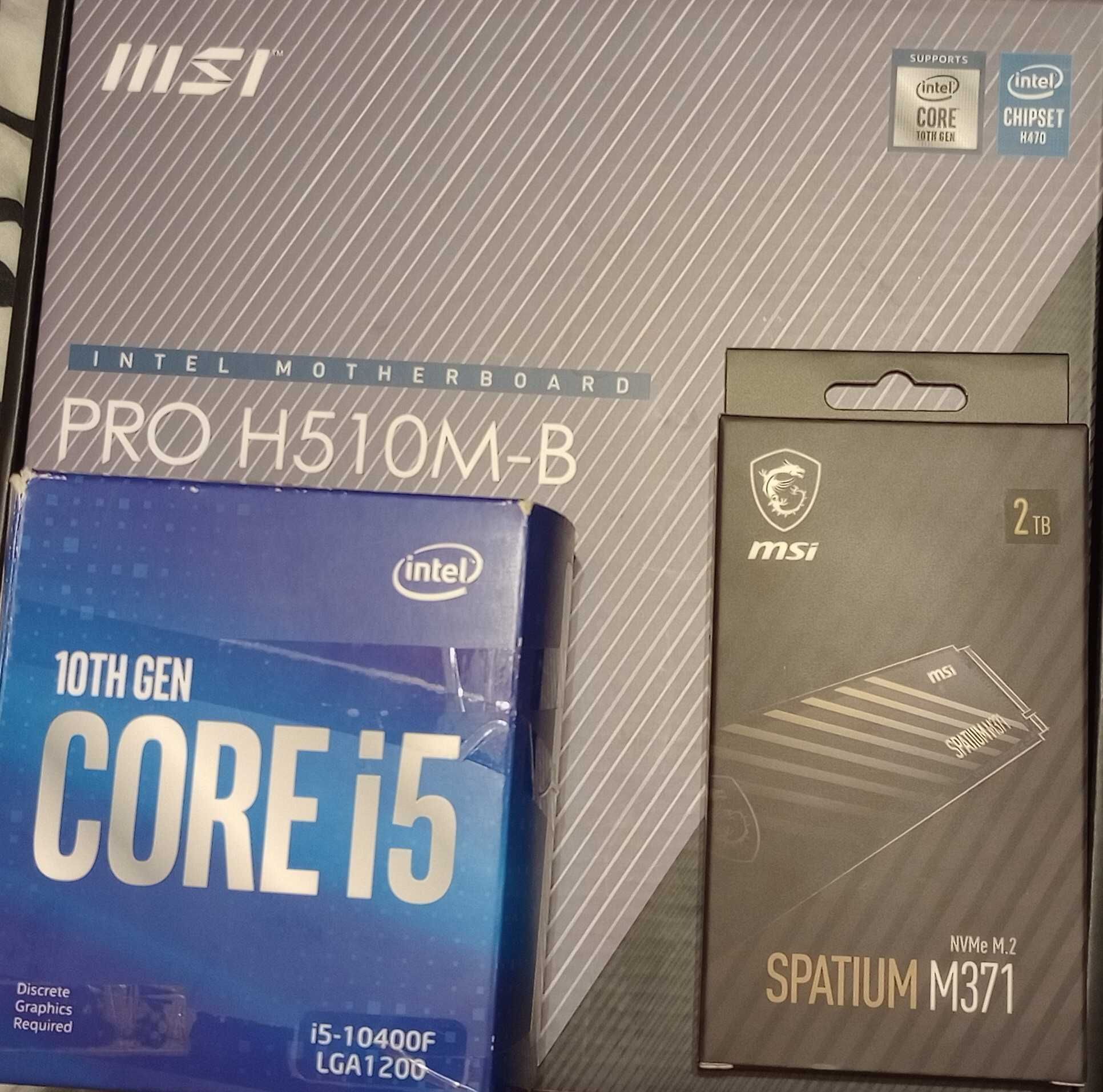 Nowy komputer PC MSI Intel Core i5 32GB RAM 2TB SSD GTX1660 6GB GDDR6