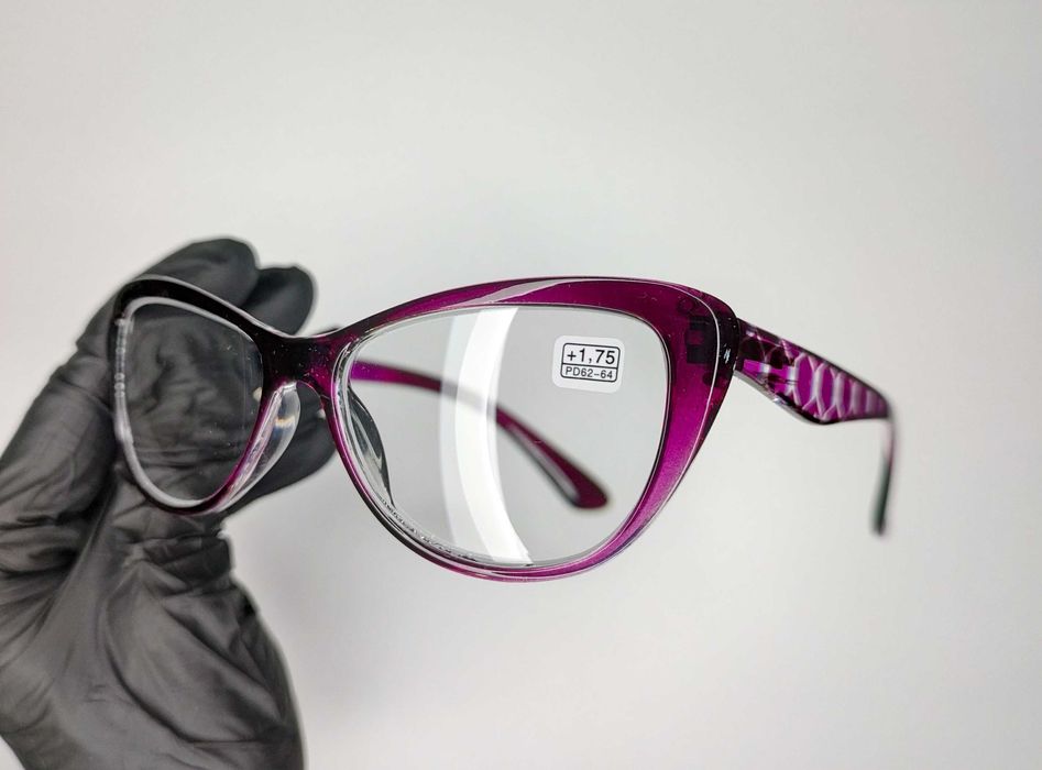 Очки Стекло Для Зору Або Читання Багато Вибору +\-0/0.5/1/2/3/4/ до 20