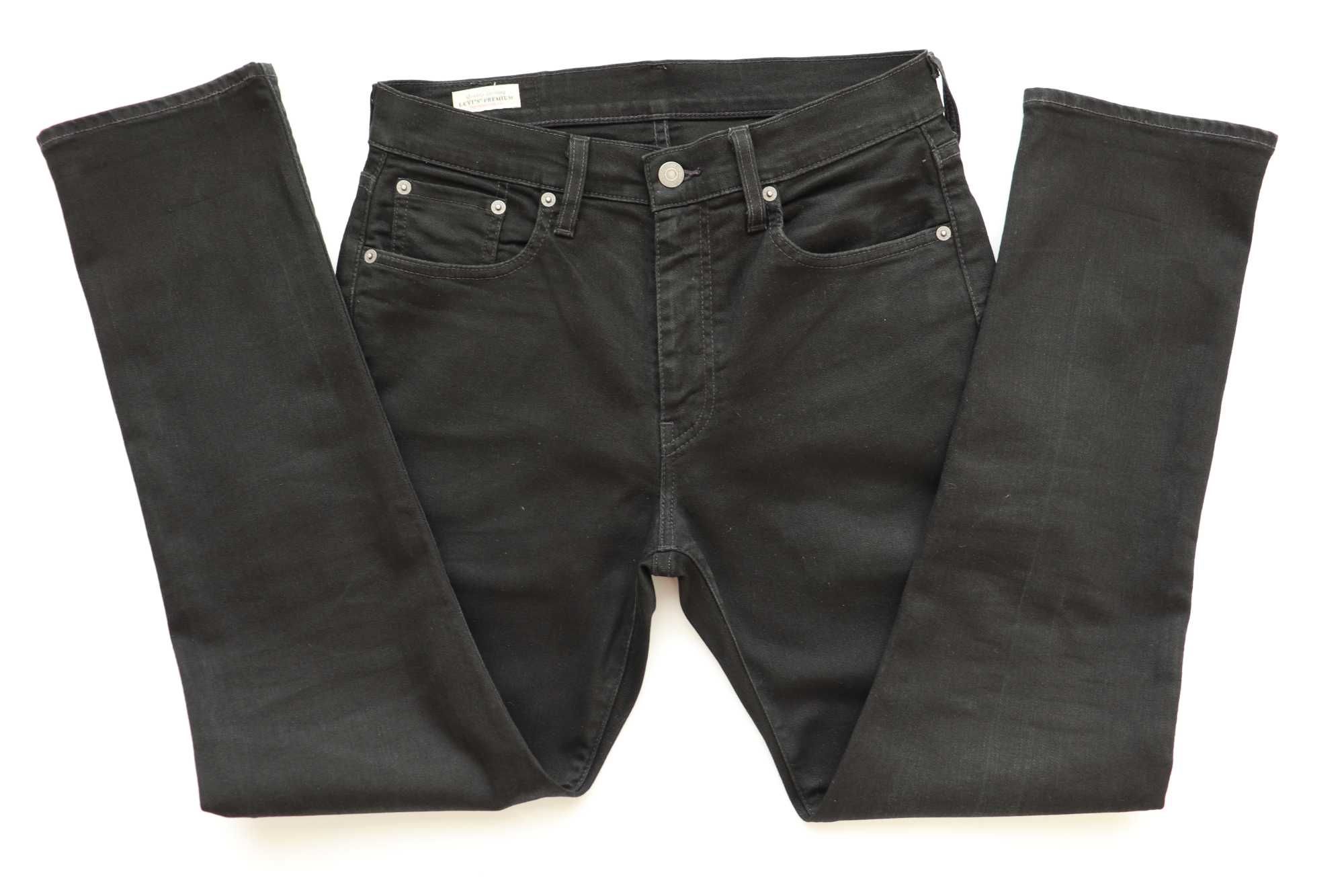 LEVIS 502 W30 L30 męskie spodnie jeansy slim fit jak nowe