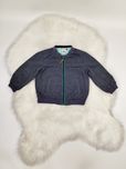 Ciemnoszara kurtka bomberka wiosenna Ted Baker baby rozmiar 92