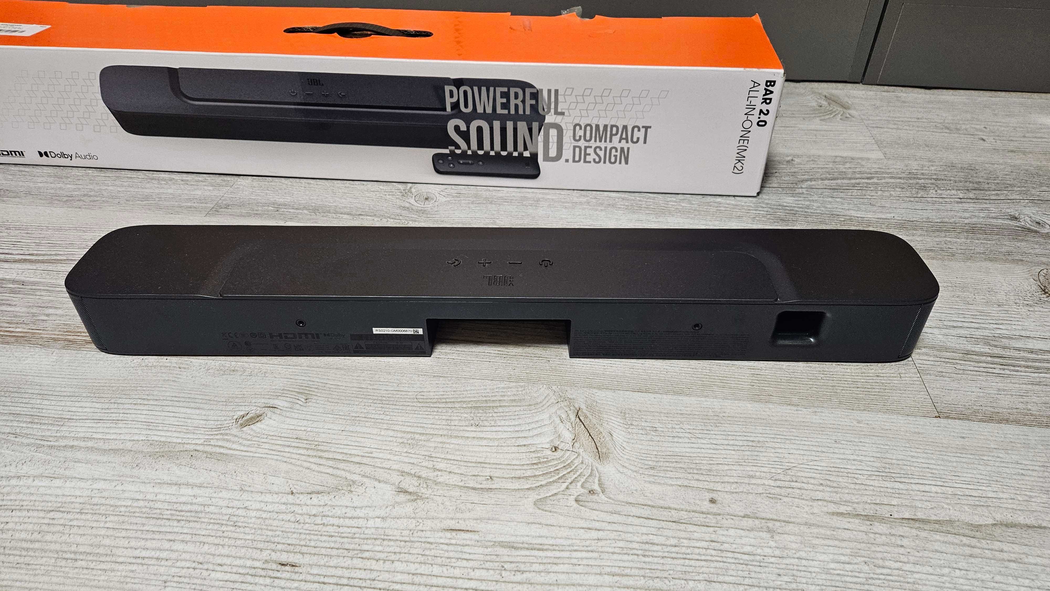 Soundbar JBL BAR All IN ONE MK2 Czarny 2.0-kanałowy, Dolby Digital