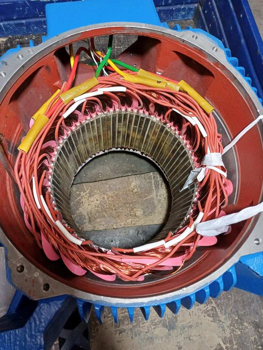 Перемотка электродвигателей, генераторов.