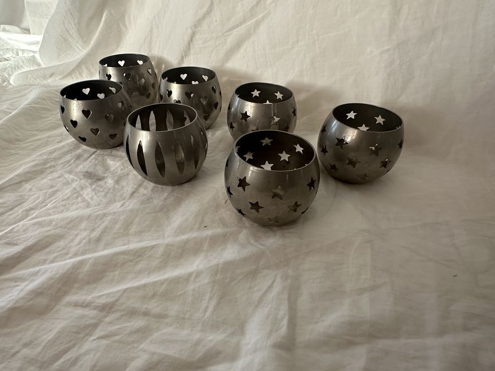 Conjunto 7 Porta velas