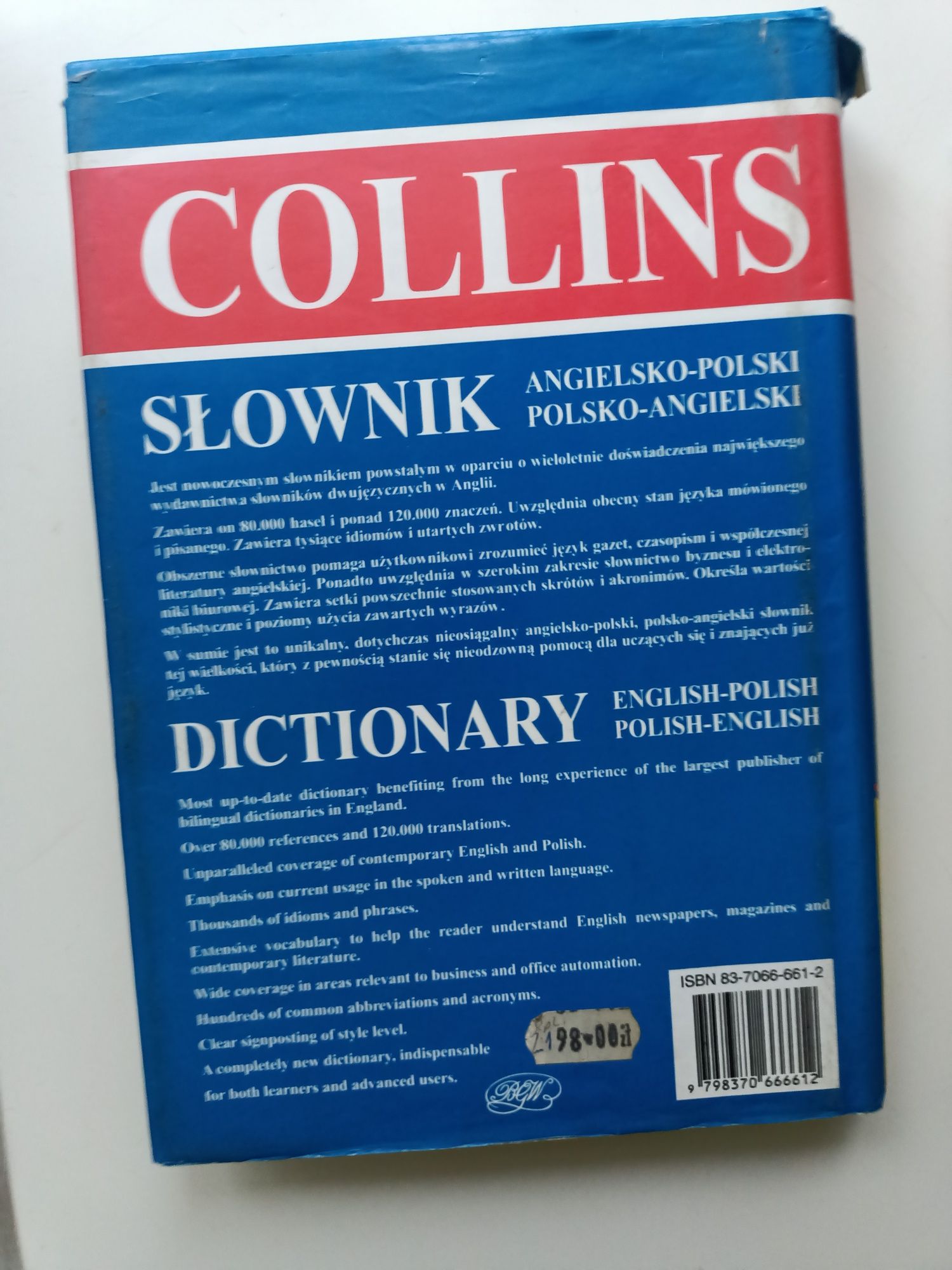 Collins Słownik angielsko-polski i polsko-angielski