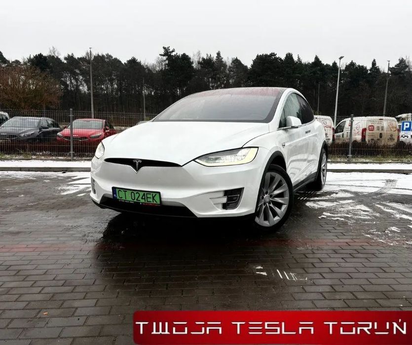 Tesla Model X Raven, 6 osobowy, FV23%, Long Range
