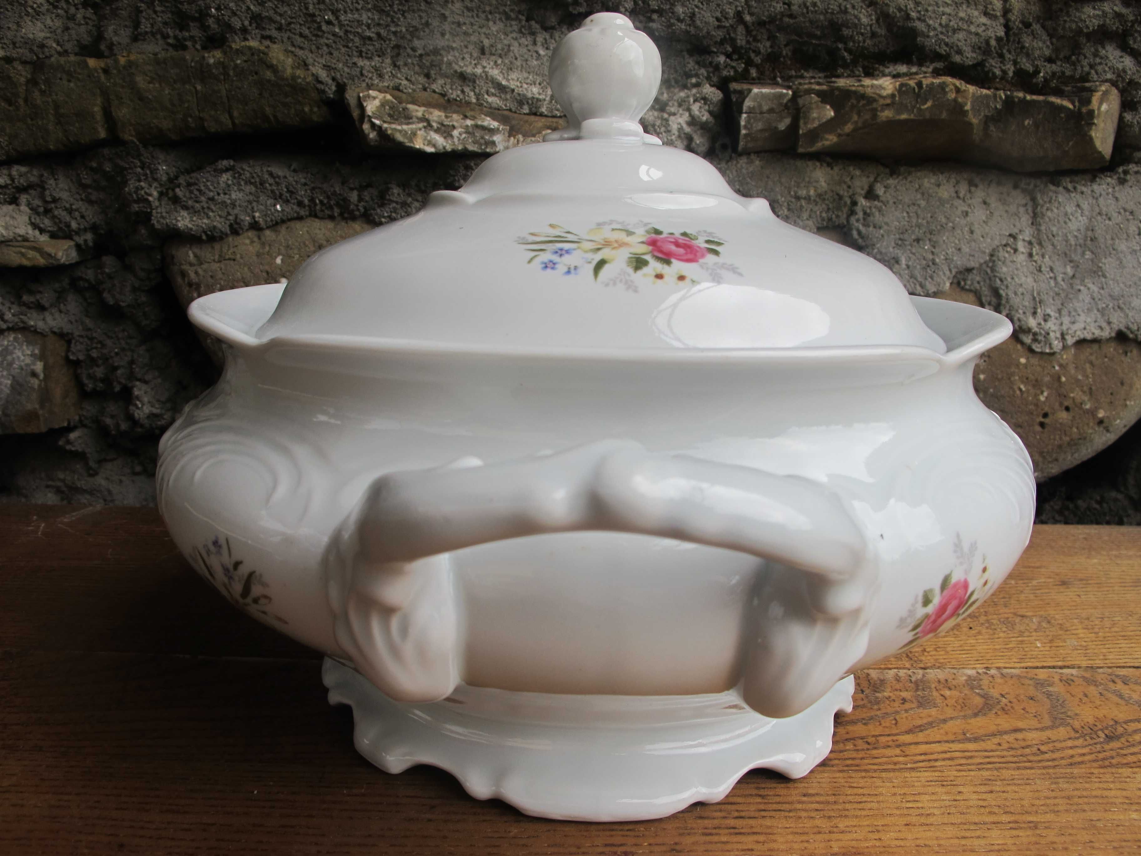 DUŻA  Porcelanowa Waza do zupy_WAWEL