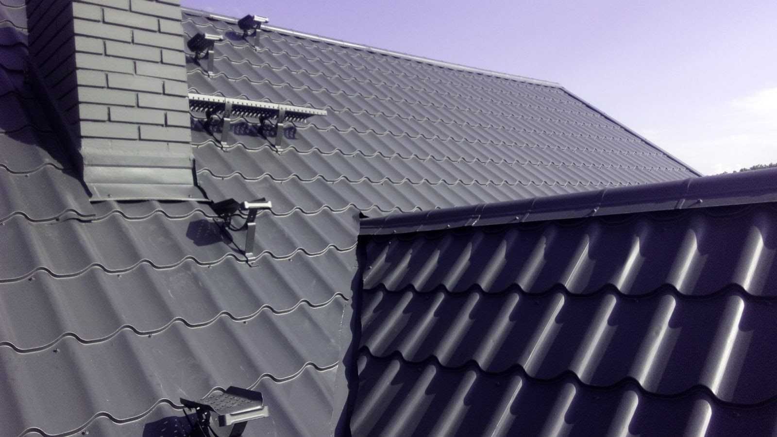 Malowanie dachów - Szwarny dach