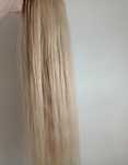 Wlosy naturalne tape on jasny blond 55cm